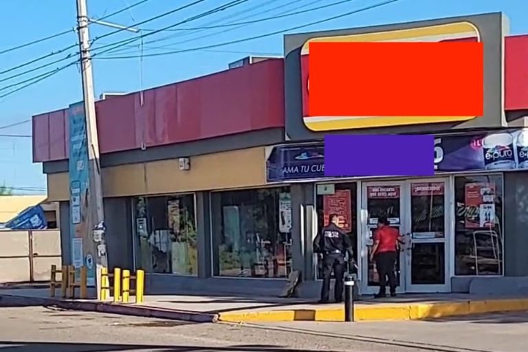 Cae hombre armado tras balacera en Ciudad Obregón. Foto: Facebook