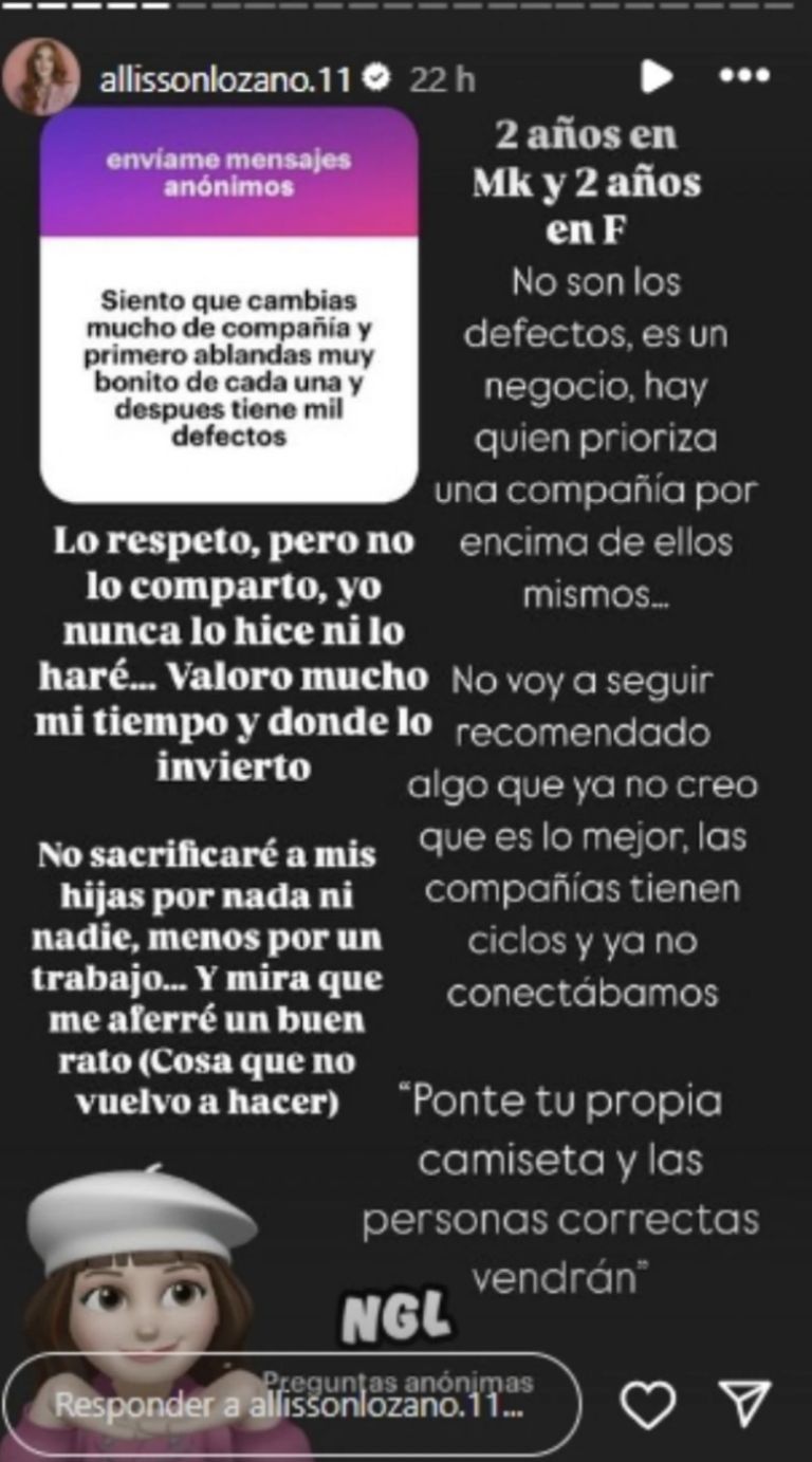 Instagram @allissonlozano.11