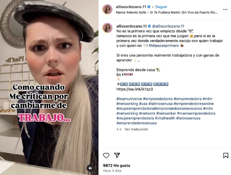 Instagram @allissonlozano.11