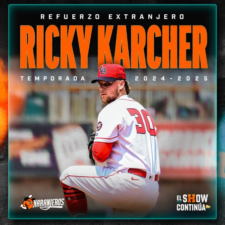 Pitcher de los Reds llega a Naranjeros
