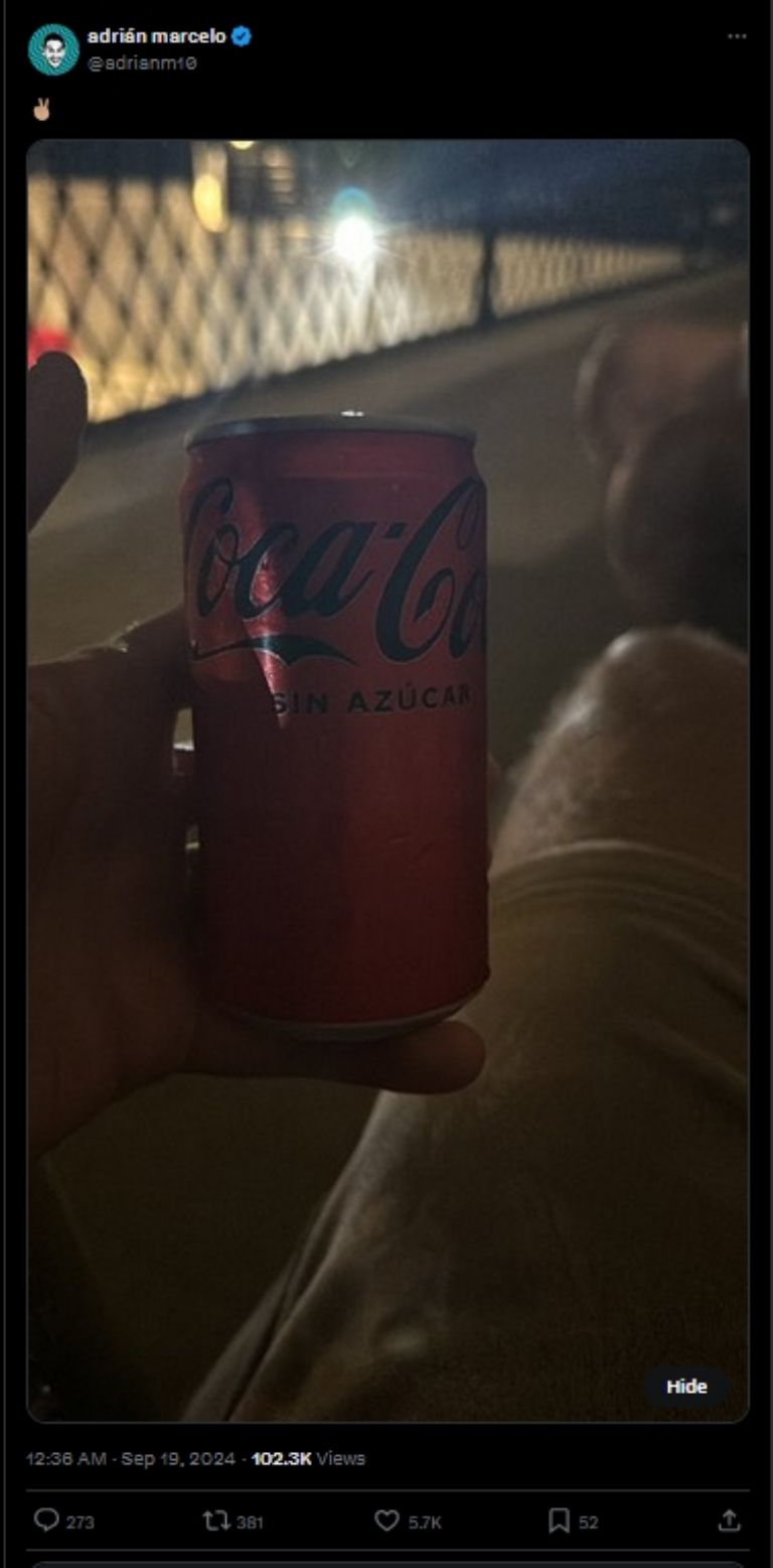 Adrián Marcelo reacciona a la cancelación de Los Hermanos de la Leche