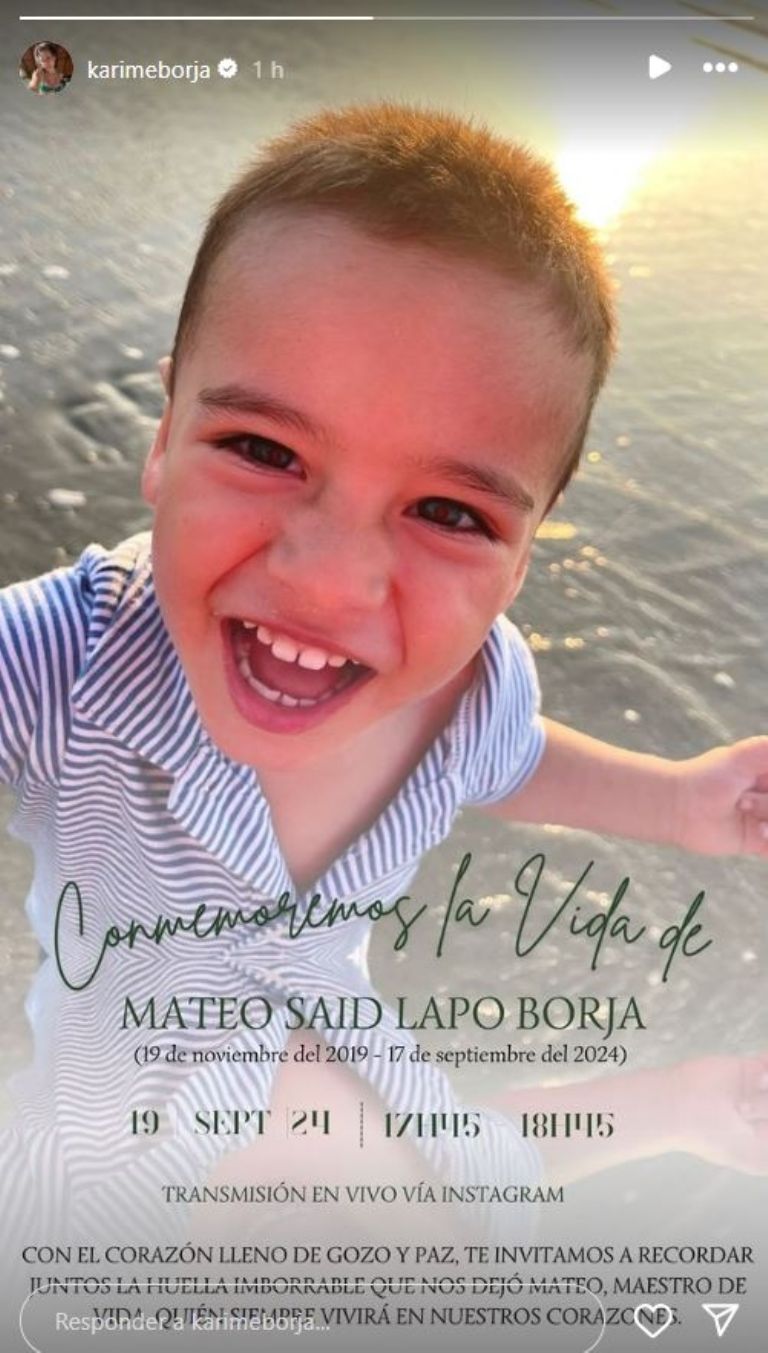 Muere hijo de querida conductora