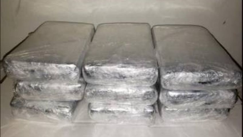 Cae conductor en frontera entre EU y Tijuana; transportaba más de 80 kilos de cocaína