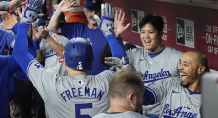 Freeman la 'bota' dos veces y Dodgers le ganan la serie a los Diamondbacks