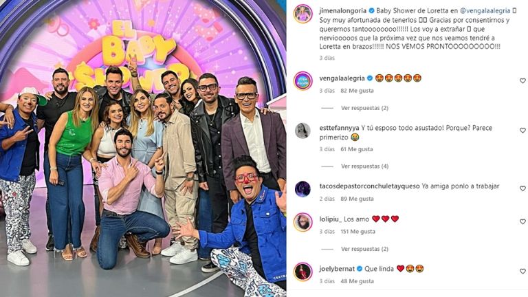 Jimena Longoria dejó VLA para dar a luz