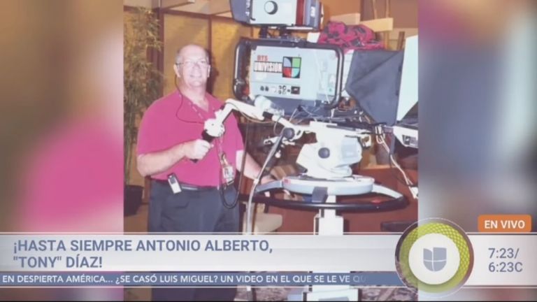 Murió camarógrafo de Univisión