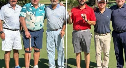 Logra Marcelo Calderoni Obregón hoyo en uno  en el Club de Golf de Cajeme