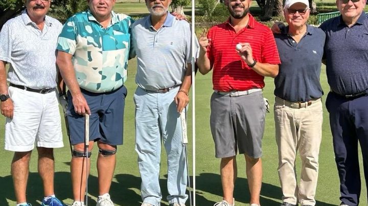 Logra Marcelo Calderoni Obregón hoyo en uno  en el Club de Golf de Cajeme