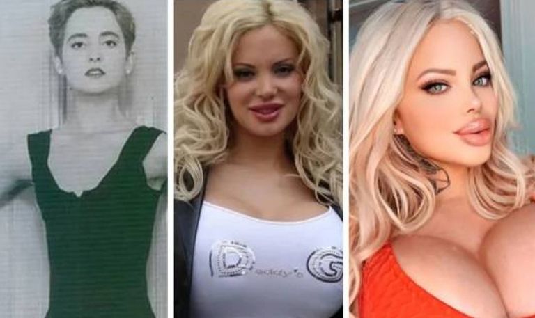 Antes y después de Sabrina Sabrok