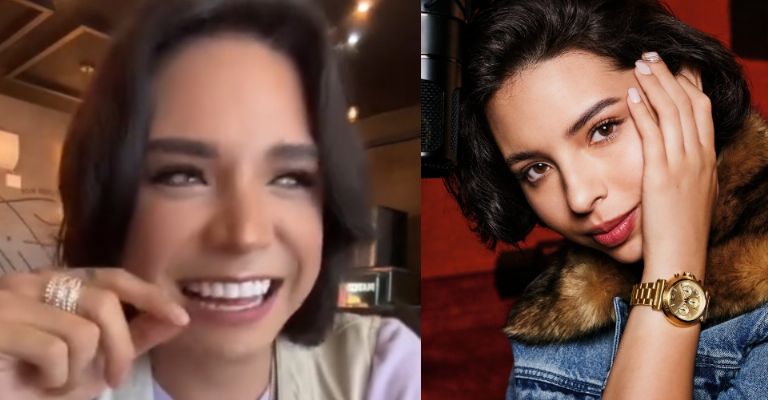 Influencer asegura que fue confundido con Ángela Aguilar en aeropuerto