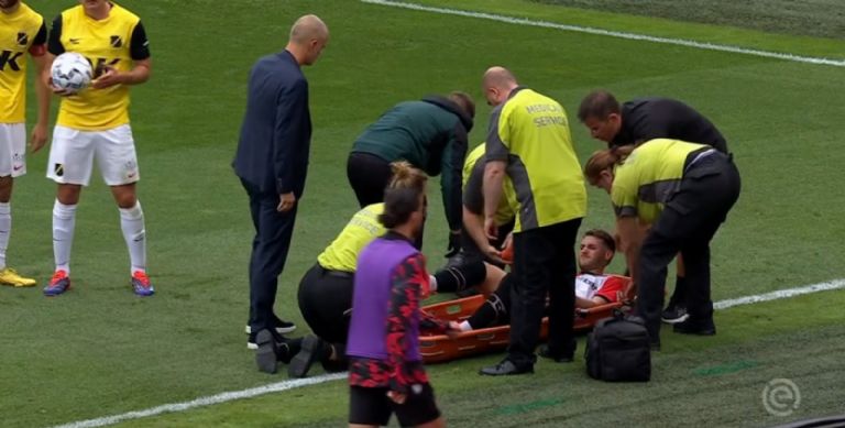 Lesión de Santiago Giménez