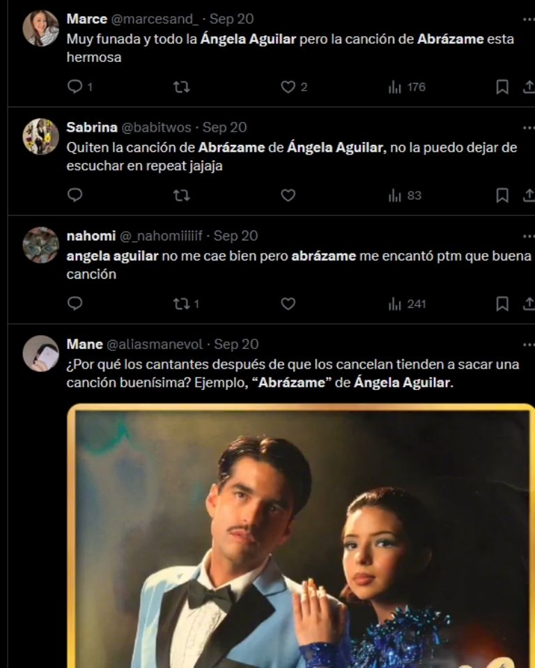 Ángela Aguilar se convierte en el gusto culposo de medio Internet