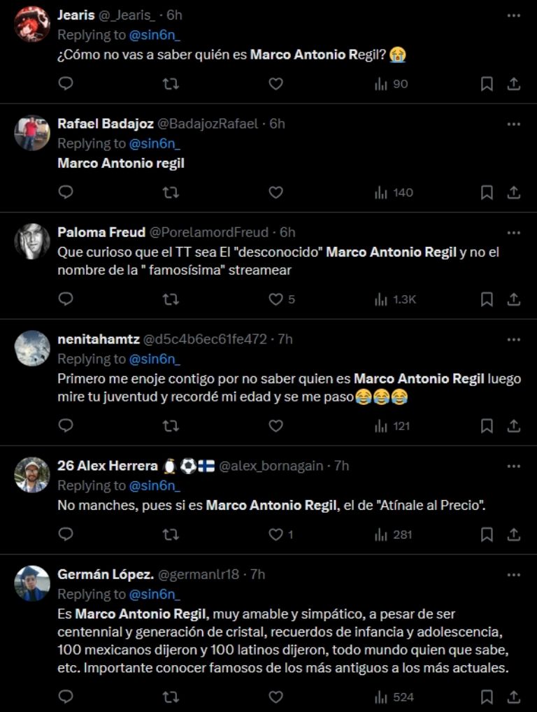 Streamer es cancelada por no conocer a Marco Antonio Regil 