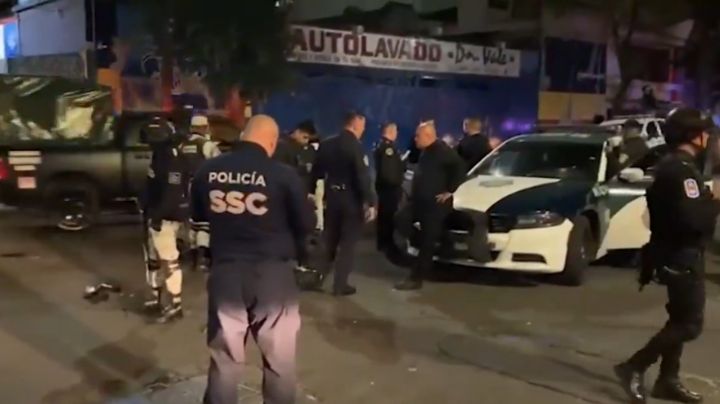 Madrugada violenta: Balacera en la Venustiano Carranza deja dos heridos