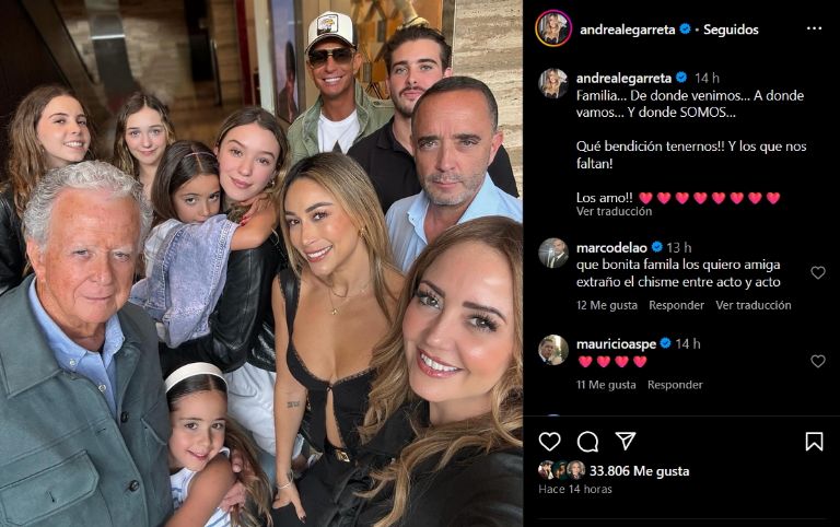 Andrea Legarreta se deja ver junto a Erik Rubín 