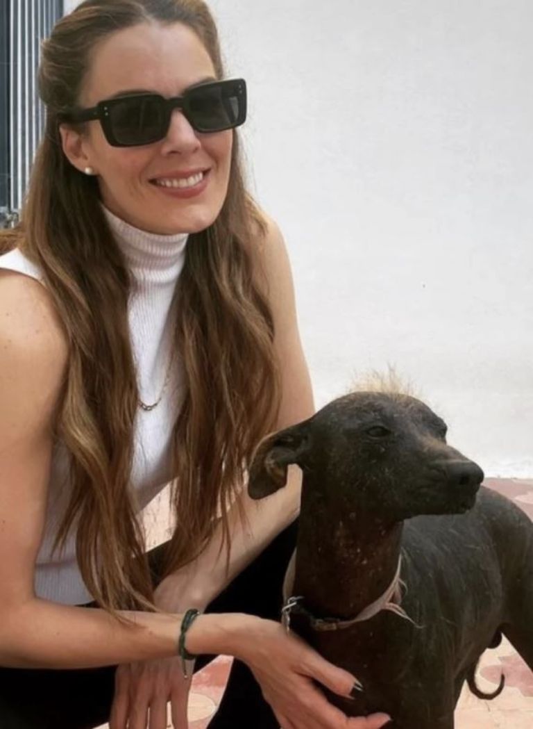 Sofía Escobosa sufrió la muerte de su perrita