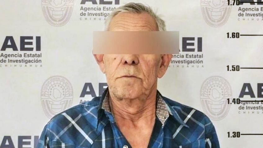 Arrestan a adulto mayor por asesinato en Chihuahua; estranguló a una menor de edad