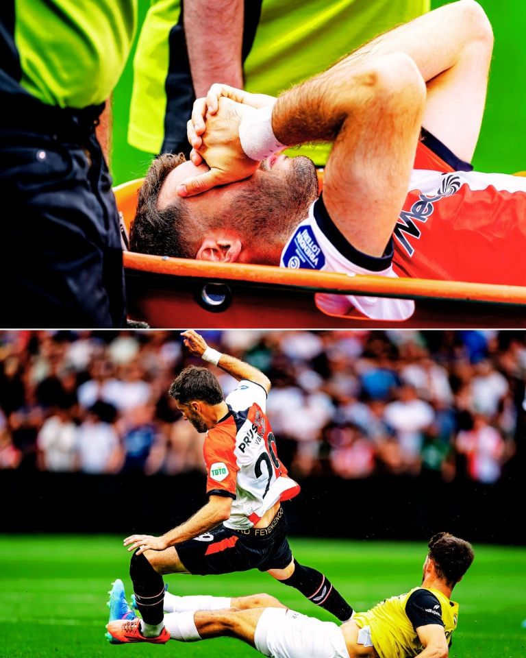 Lesión de Santiago Giménez