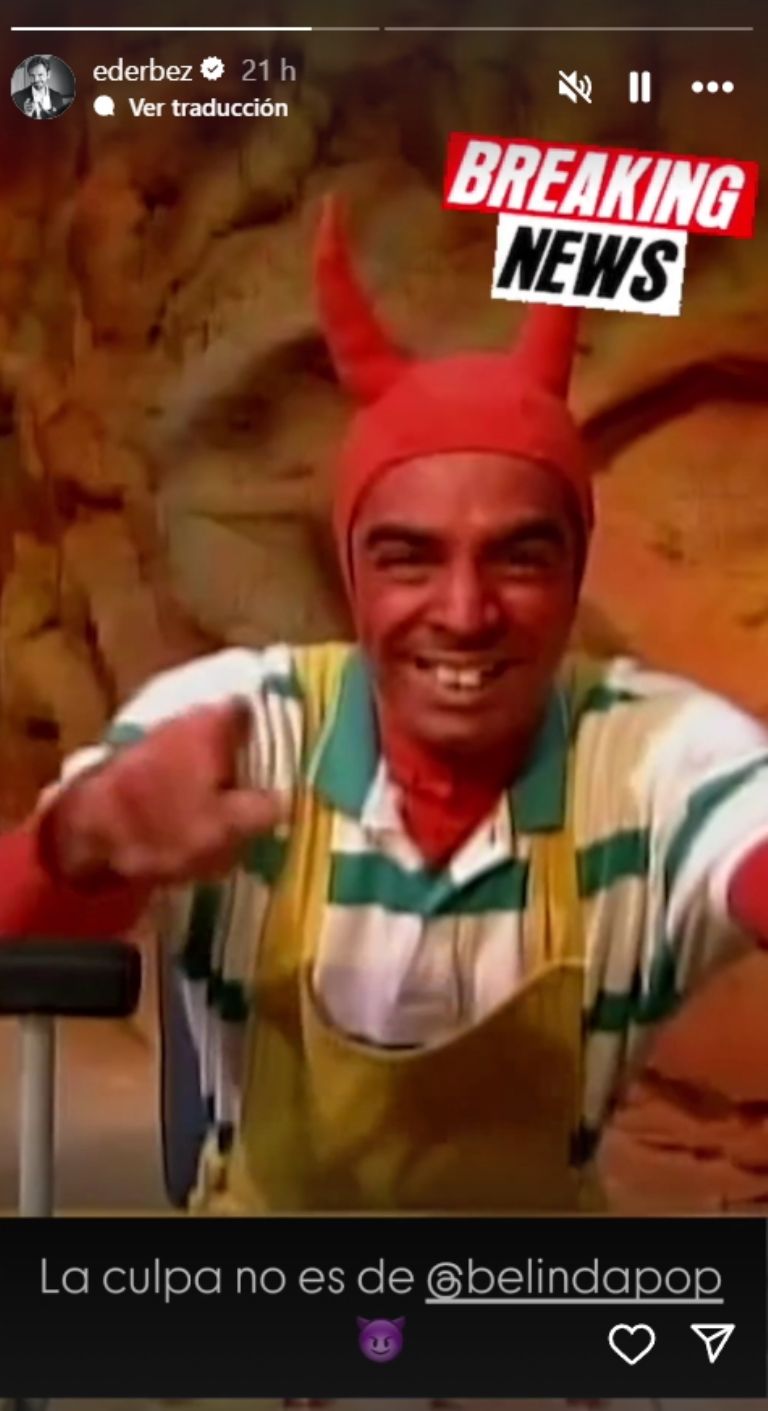 'El Diablito', habría sido quien tiró a Belinda