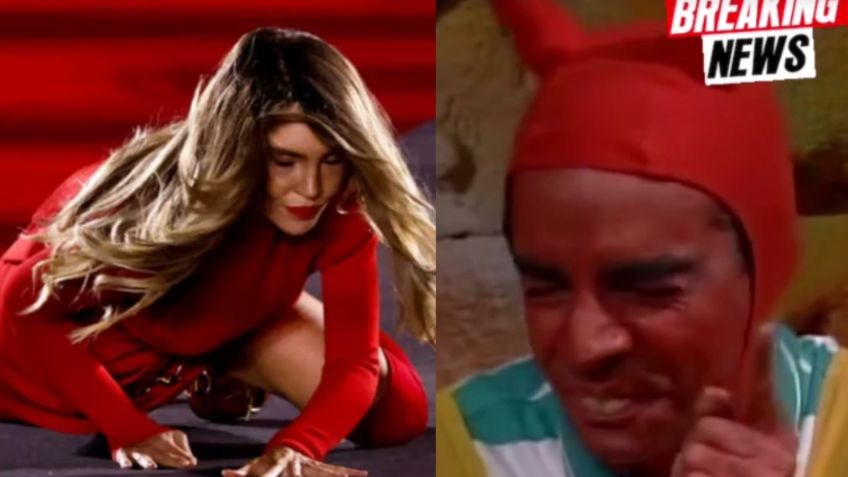 Eugenio Derbez caricaturiza la caída de Belinda con su personaje 'El Diablito'