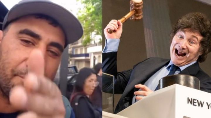 Policía argentina detiene a hombre que pretendía dispararle en la cabeza a Javier Milei