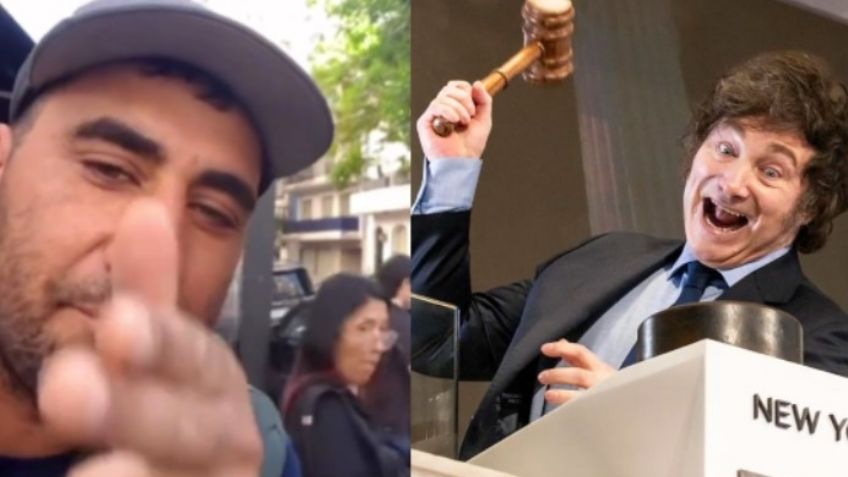 Policía argentina detiene a hombre que pretendía dispararle en la cabeza a Javier Milei