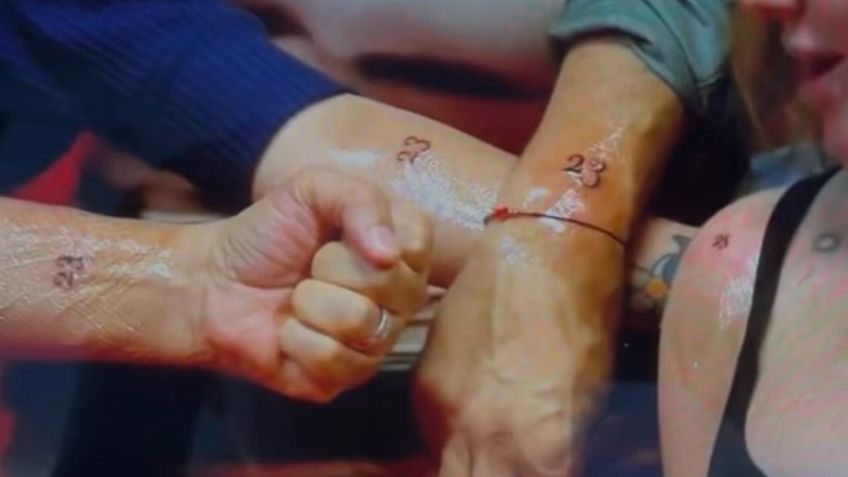 Team 'Mar' se tatúa en 'La Casa de los Famosos': ¿Qué significa el número 23?