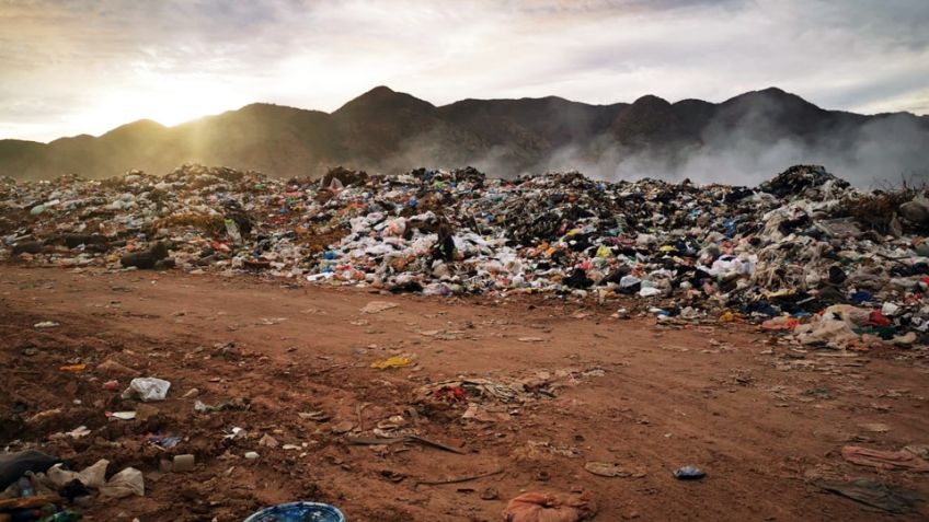 Incendio en basurón de Empalme provoca gran contaminación en el valle y colonias