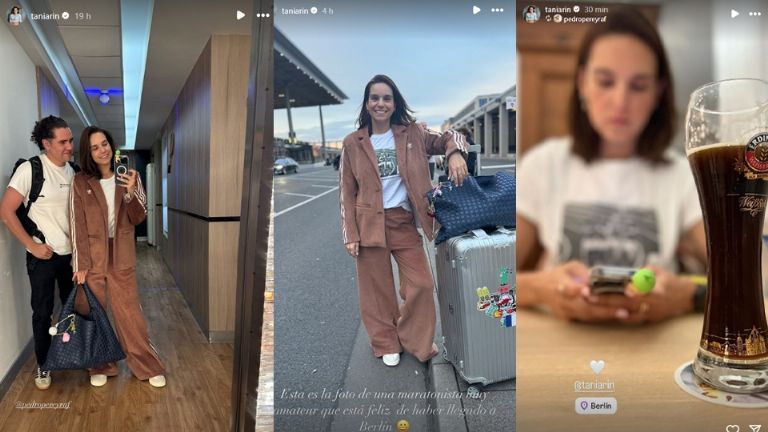 Tania Rincón se encuentra en Berlín