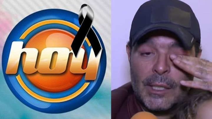 Los asesinaron: Galán de Televisa llega de luto a 'Hoy' y se ahoga en llanto con triste confesión