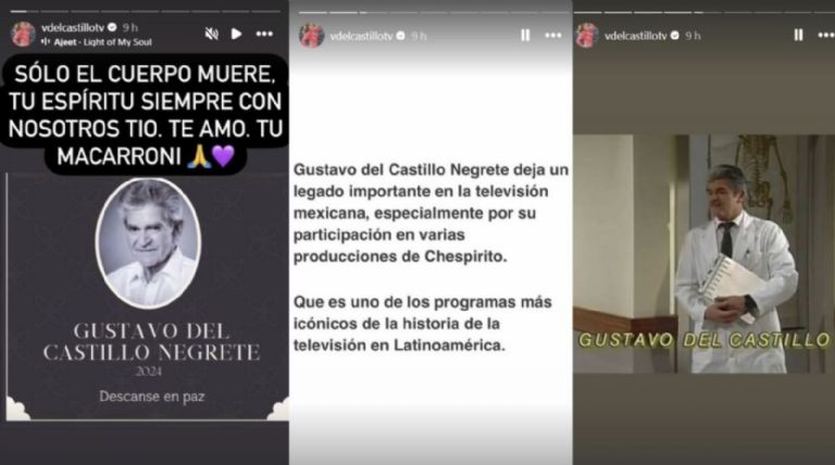 Instagram @vdelcastillotv