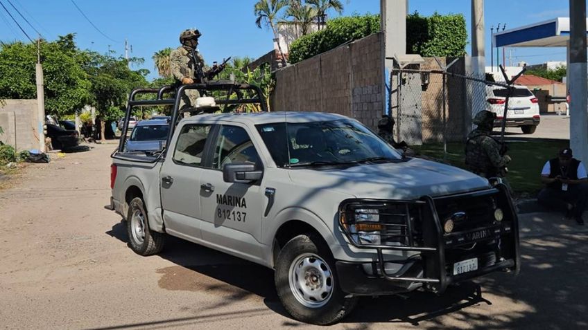 Marina realiza operativo por tierra y aire en Badiraguato, tras visita de gobernador