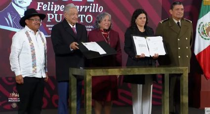 En su última mañanera, AMLO firma Reforma a la Guardia Nacional y a los Pueblos Indígenas