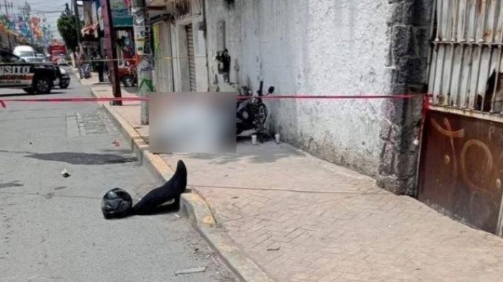 Trágico final: Motociclista muere al estrellarse contra barda en Chimalhuacán
