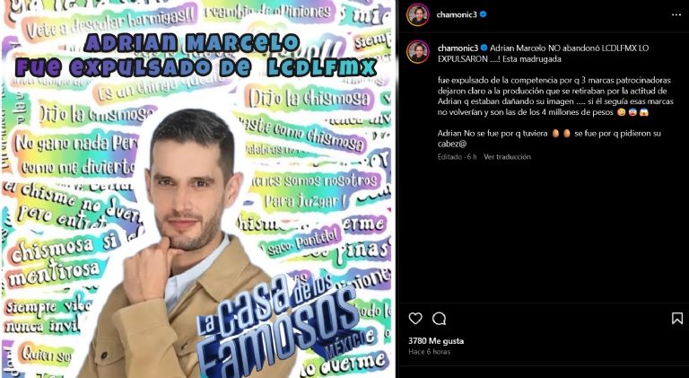 Filtran por qué se fue Adrián Marcelo de LCDLFM