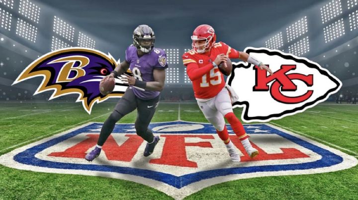 Horario y dónde ver EN VIVO kickoff de la NFL: Kansas City Chiefs vs Baltimore Ravens