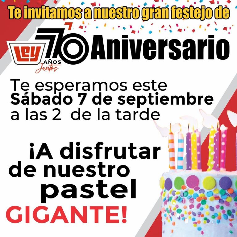 Casa Ley organiza gran festejo para Ciudad Obregón