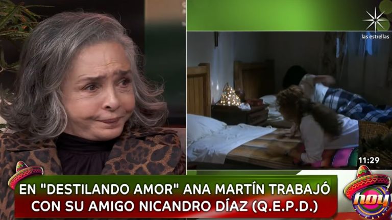 Ana Martin no puede superar la muerte de Nicandro Díaz