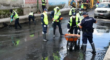 Se acaba la emergencia: Declaran terminadas las inundaciones en Chalco y preparan clases