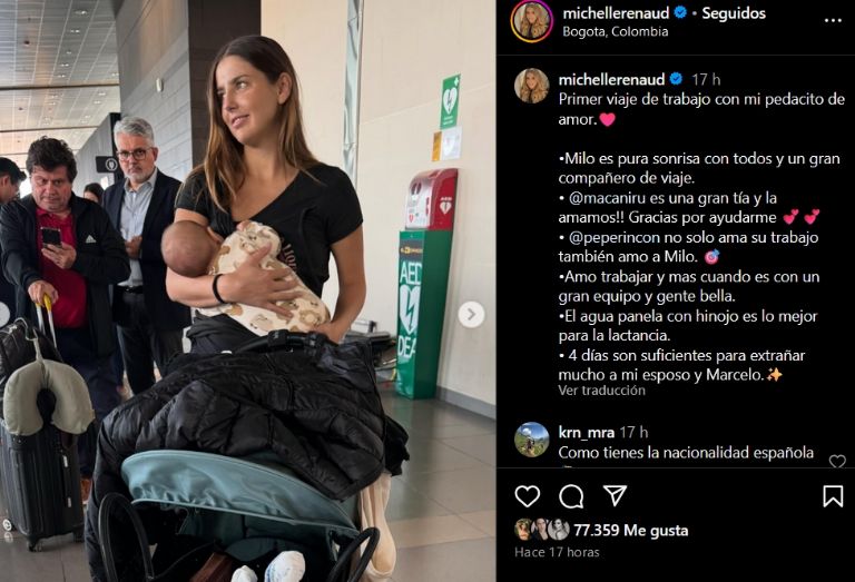 Michelle Renaud deja a Matías Novoa 