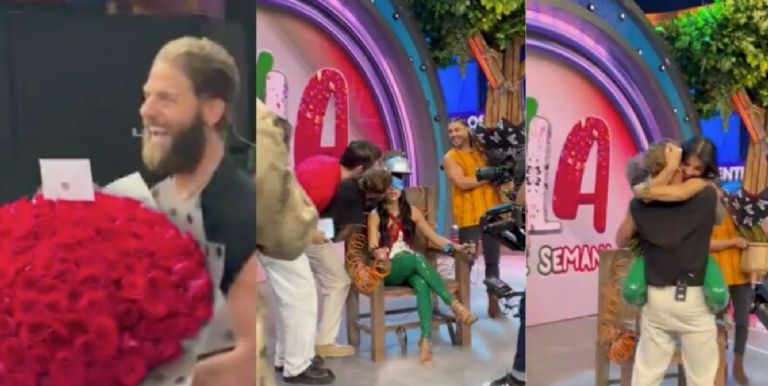 Ferka se mostró emocionada por la visita sorpresa