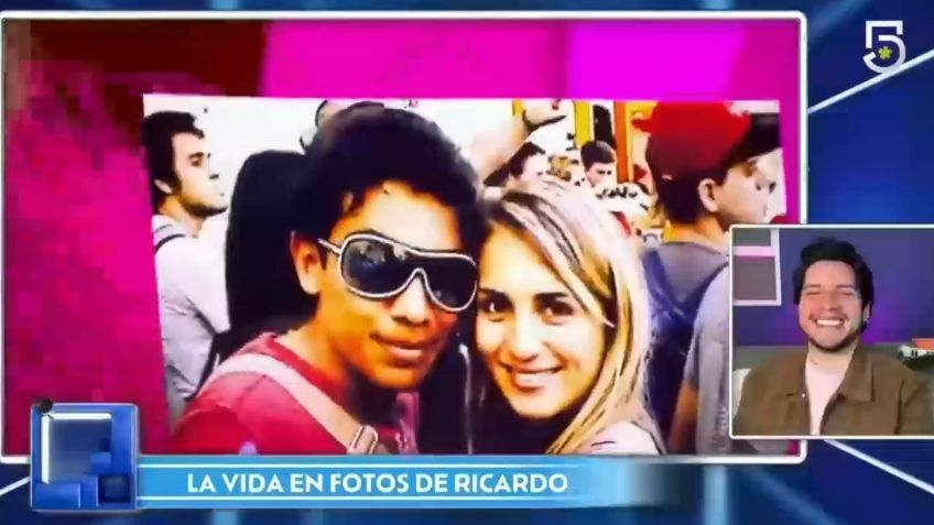 Ricardo Peralta muestra a su última novia antes de 'salir del clóset'; vivió con ella