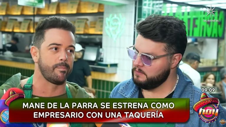 Mane de la Parra inauguró su propia taquería