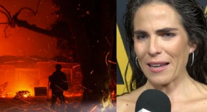 Devastada, Karla Souza llora al perder su casa por incendios en California; da trágica notica