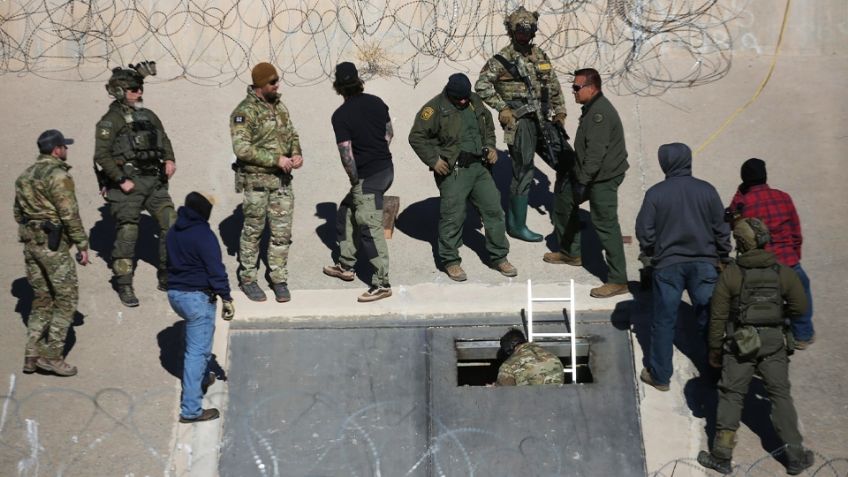 Descubren narcotúnel entre Chihuahua y Texas; era utilizado para tráfico de migrantes