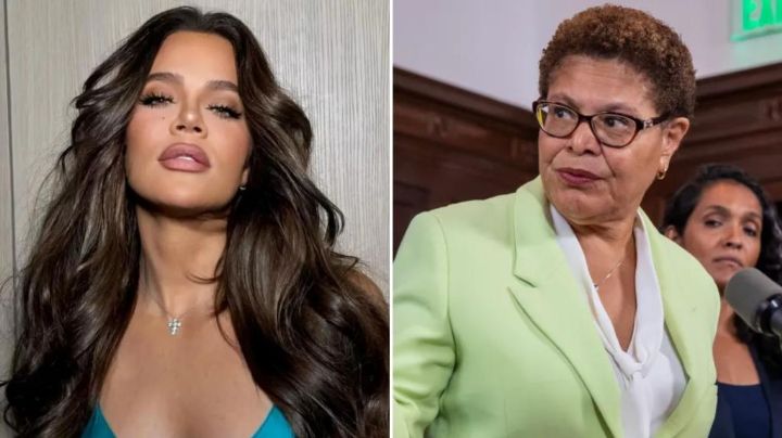 Khloé Kardashian critica a alcaldesa de Los Ángeles por incendios forestales: "Usted es una broma"