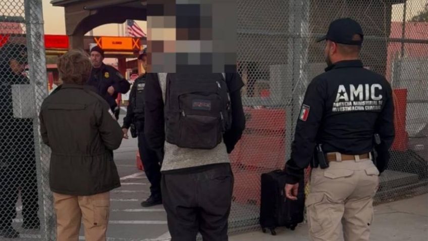 Sonora: Entregan a ciudadano estadounidense a la justicia de EU; era buscado en California