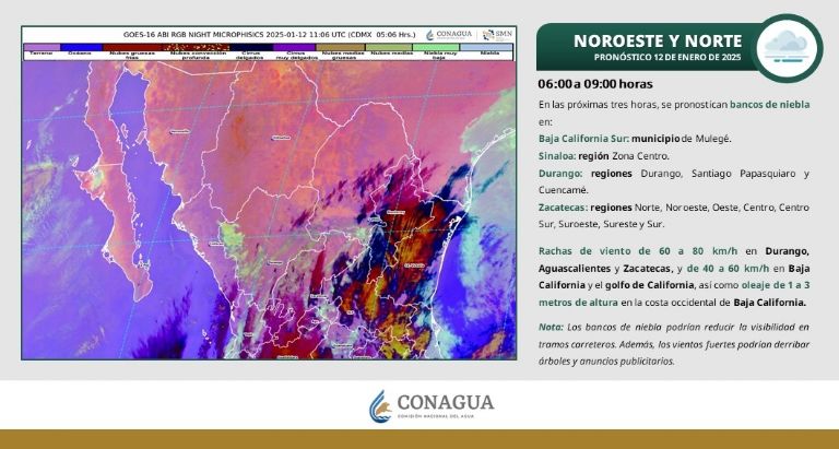 Advierten heladas en Sonora HOY domingo 12 de enero. Foto: Facebook