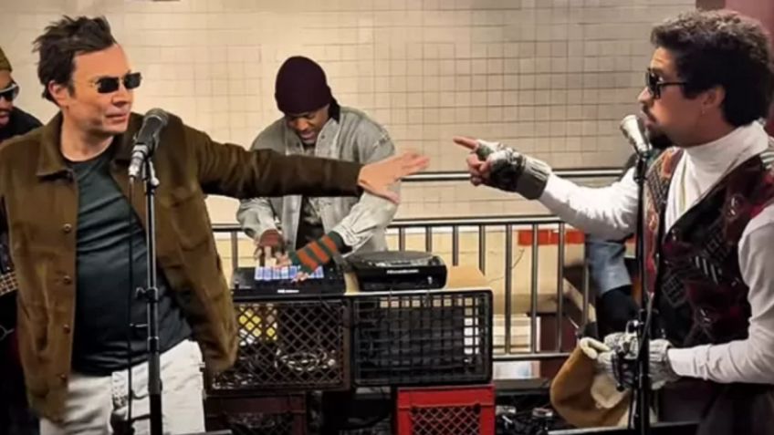 VIDEO: Bad Bunny sorprende a Nueva York con concierto improvisado en el metro