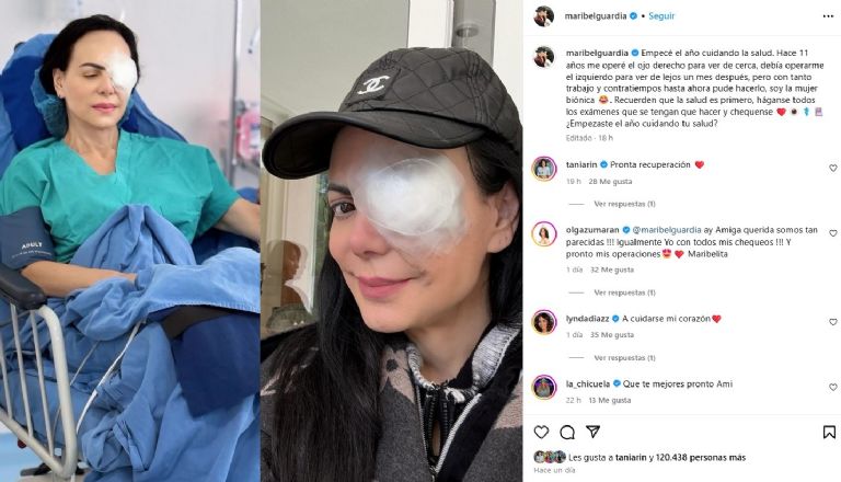 Maribel Guardia generó preocupación con estas fotos desde el hospital